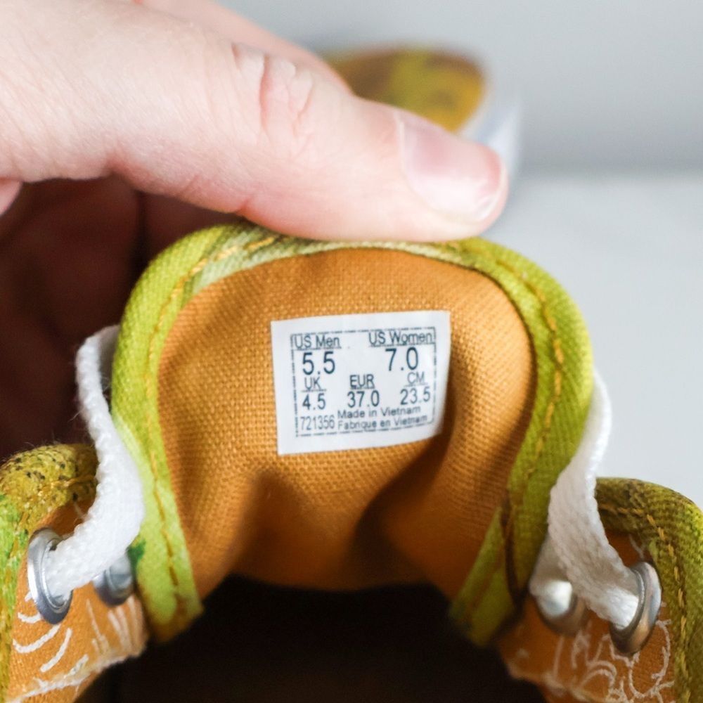 Vans Vincent Van Gogh Sunflower Sneakers 7 - Picture 10 of 11